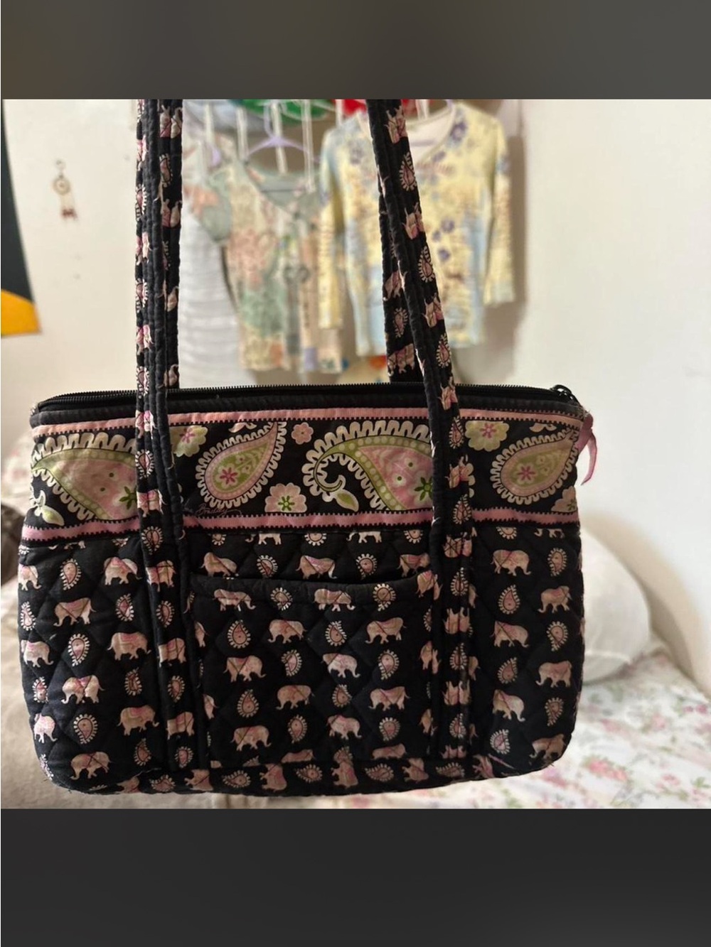 vera bradley pink elephant